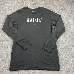 ROXY Womens Long Sleeved Waikiki Logo shirt size: X-Large